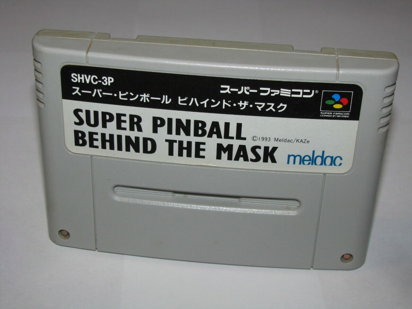 Super Pinball & Behind The Mask - Japanese